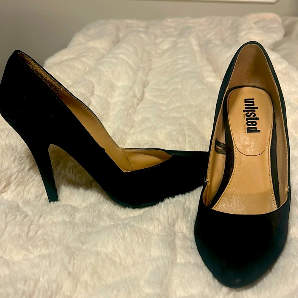 Black heels